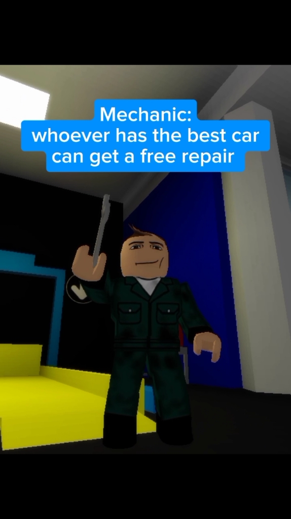 Two young men are competing to get a free repair from a skilled mechanic, but while they are competing it seems as if another young man is trying to settle his disputes with a rather sinister solution! #brookhaven #storytime #wockst★rz #prophet445 #brookhaven🏠rp #robloxmemes #fyp #bonechiller227 