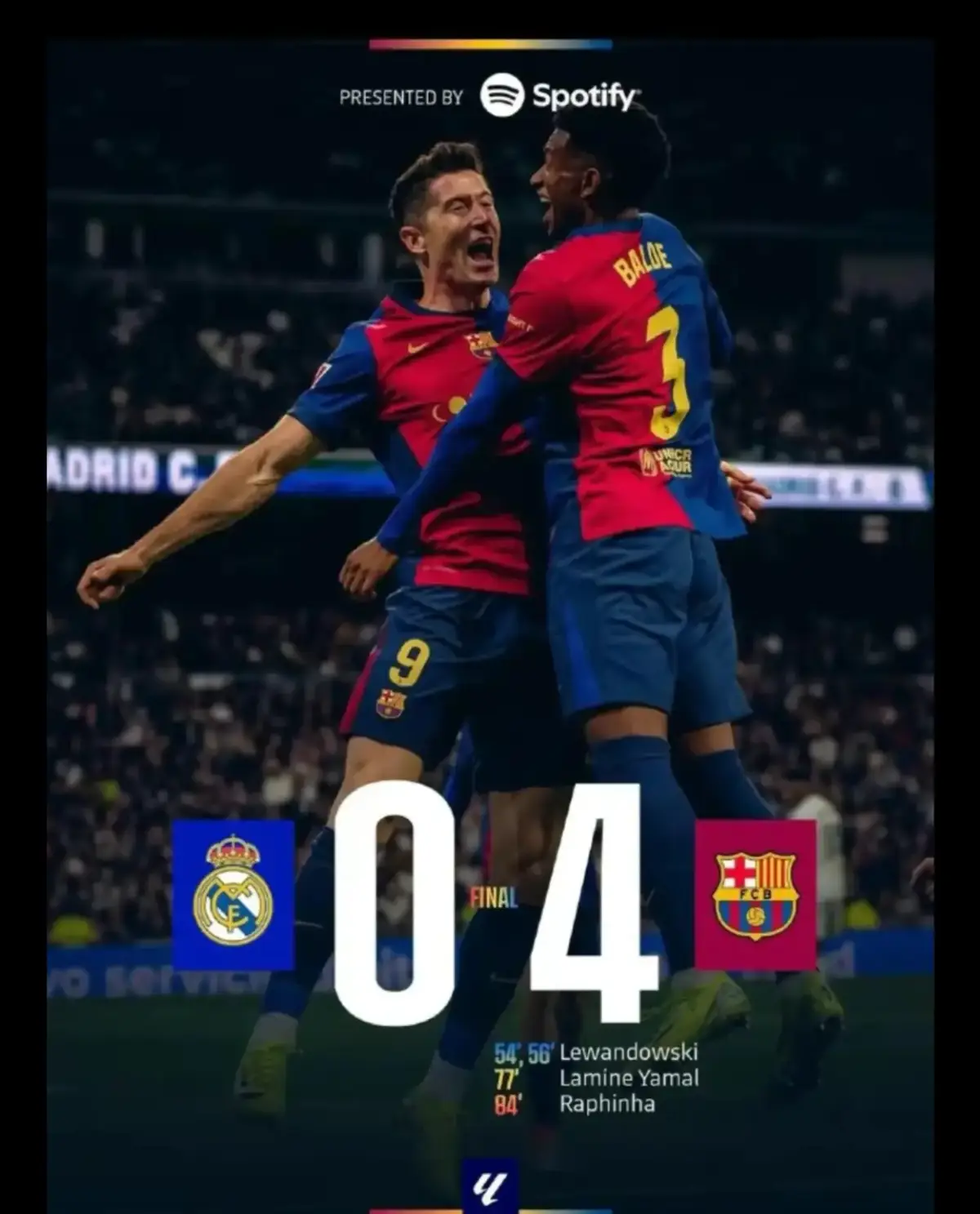 برشلونه 4-0 ريال مضريط 😂#برشلونه_عشق_لا_ينتهي💞🔱🏅 #برشلونة_اكثر_من_مجرد_نادي❤💙 