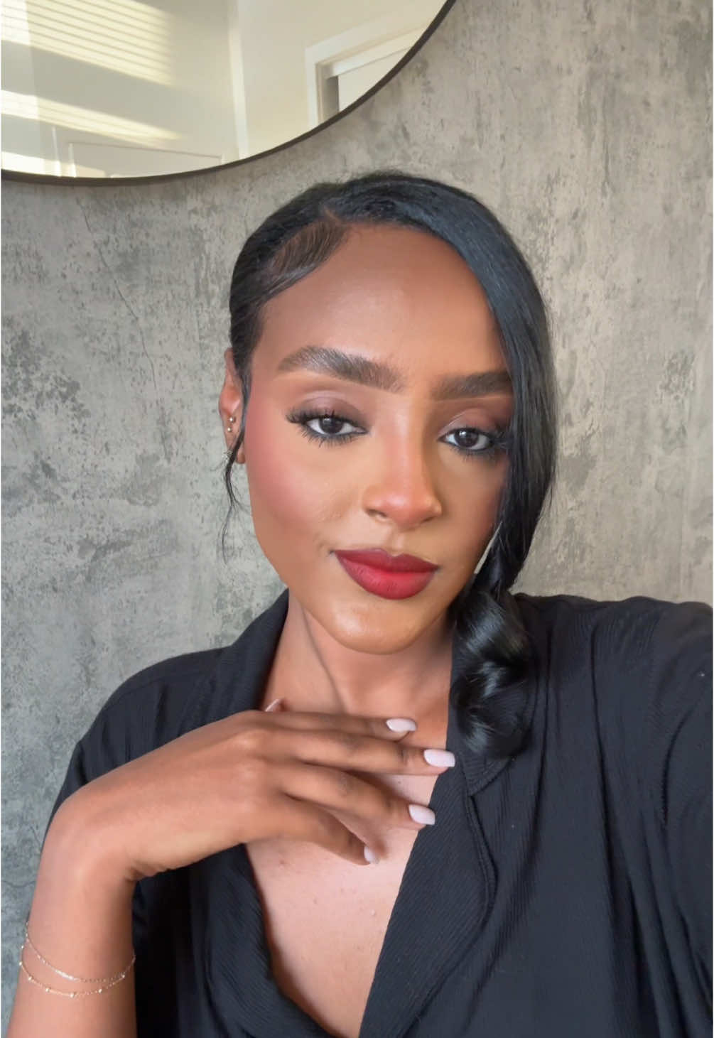 It may not mean nothing to yall 💋 Love a good little transition ✨ #makeup #transition #transformation #makeuptransition #makeuptransition #transitions 