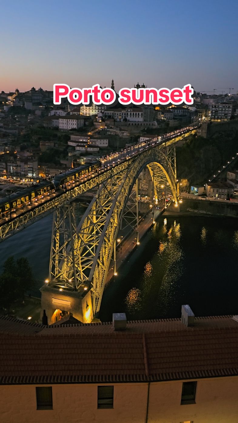 Ponte Dom Luís in Porto. Do you like it? Porto is unbelievable❤️. What picture is your favourite? It is a bridge of the city of Porto and a marvel of 19th century engineering. The Dom Luís I Bridge spans the River Douro between Porto on the north part of Vila Nova de Gaia. __________________________ #portugalfotos #topportophoto #oportolovers #portugaltravel #visitporto #igersporto #amarporto #pontodomluis #bridgelover #brückenliebe #ponteportugal #pontedomluís #brückenliebe #mosteirodaserradopila #mosteirodaserra #pontedomluisi #bridgeporto #vilanovadegaia #vilanova #urbanporto #pontedomluís #architektur  #portugalgreat #amar_porto #portugalpics #douroporto #wasserblick #discoverportugal  #portogram