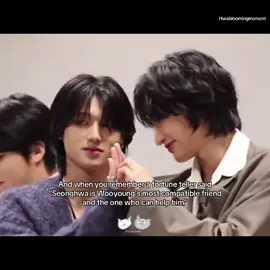 The most beautiful in all this is that the love and healing goes both ways 🩶🧡 #viral #foryou #ateez #seonghwa #wooyoung #woohwa #ateezhealing #seonghwaedit @ATEEZ_Official 