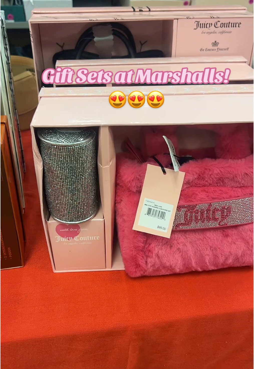 Cuuuute! 🥰 @Marshalls #marshallsfinds #giftsets #holiday #christmas #juicycouture #stevemadden #shoppingvlog #shopwithme #shoptok #comewithme #Vlog