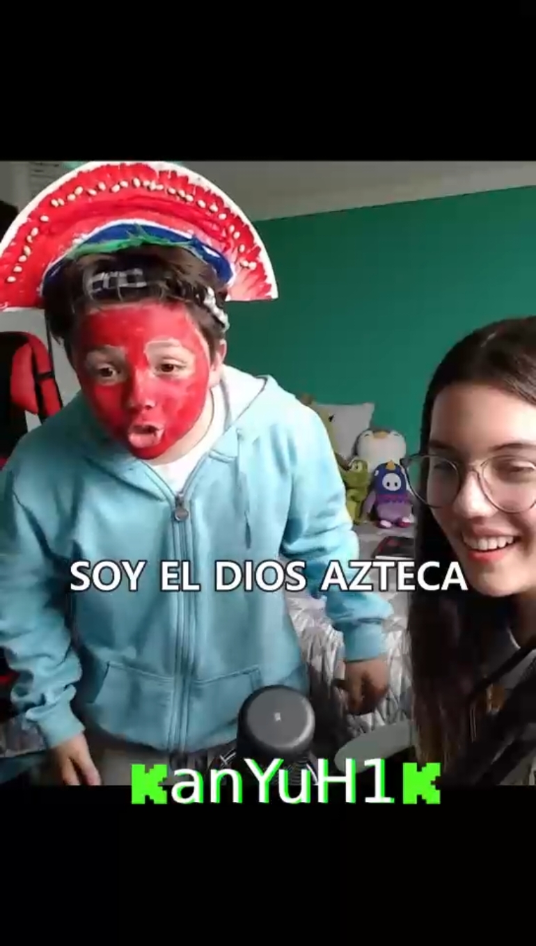 ES EL DIOS AZTECA . . . #fyp #kick #stream #justchatting #foryoupage #chile #azteca #justchattingstreamer 