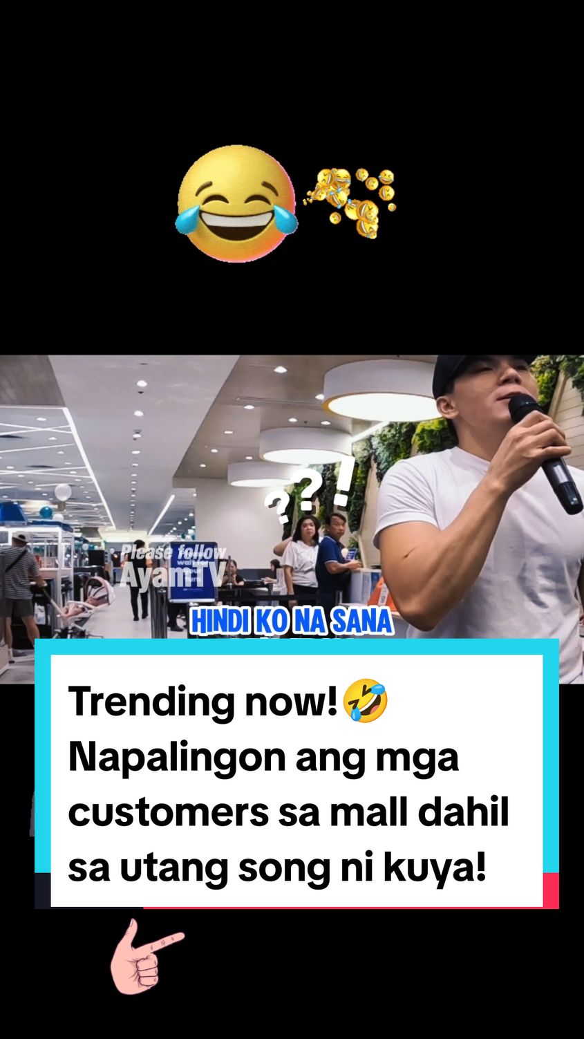 Trending now! Utang song by AyamTV - Napalingon ang mga customers sa mall🤣#ayamtv #utang #ayamtvutang #safbipostkita #ayamtvviralparody #ayamtvnewsong #ayamtvutangsong #ayamtvsm #ayamtvsongs #ayamtvparodysongs #ayamtvlangsakalam #ayamtvsingsinmall #ayamtvtrending #fyp #foryour #trendingnow #popularnow #viral #ayamtvviral #utangpamore