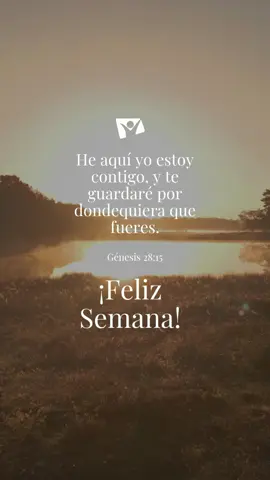 #FelizSemana 🌟 Que en cada paso que des esta semana, recuerdes que no estás solo. Dios va contigo, guardándote y guiándote en todo lugar. Confía en su promesa y avanza con fe. 🙏✨ #AdventistasDIA 🌐