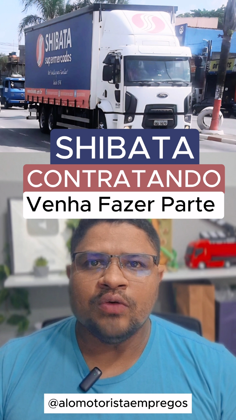 Se você tem CNH categoria D ou E e está em busca de uma nova oportunidade, o Shibata Supermercados está contratando motoristas! Essa é a sua chance de fazer parte de uma empresa sólida e em crescimento #VagasMotorista #ShibataSupermercados #CNHD #CNHE #VagasDeEmprego #EmpregoHoje #motoristavagas@Alô Motorista Empregos @Alô Motorista Empregos @Alô Motorista Empregos 