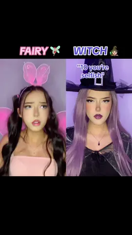 #pov A fairy helps a witch break up with her toxic boyfriend #acting #foryou 