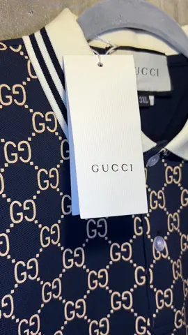 NAVY BLUE | GUCCI POLO  -dm to purchase #fyp #gucci #designer #fashion #guccipolo #menclothing