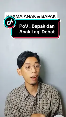 bapaknya kena mental tu #fyp 