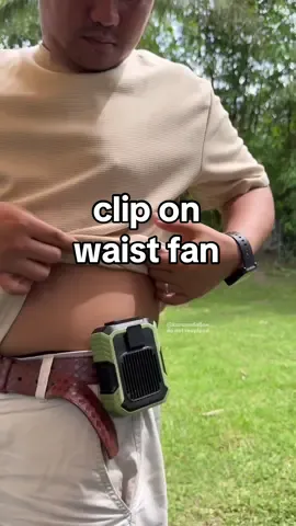 Clip on waist fan para sa mga pawisin o mahilig sa outdoor activities 🏕️🌳