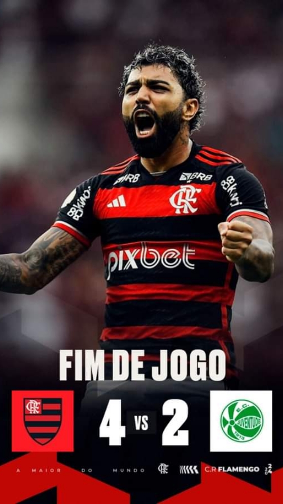 Gabigol quebra jejum e Flamengo vence o Juventude pelo Brasileirão #gabigol #flamengo #juventudefc #brasileirao #futebol #golsdarodada #flageracao85 