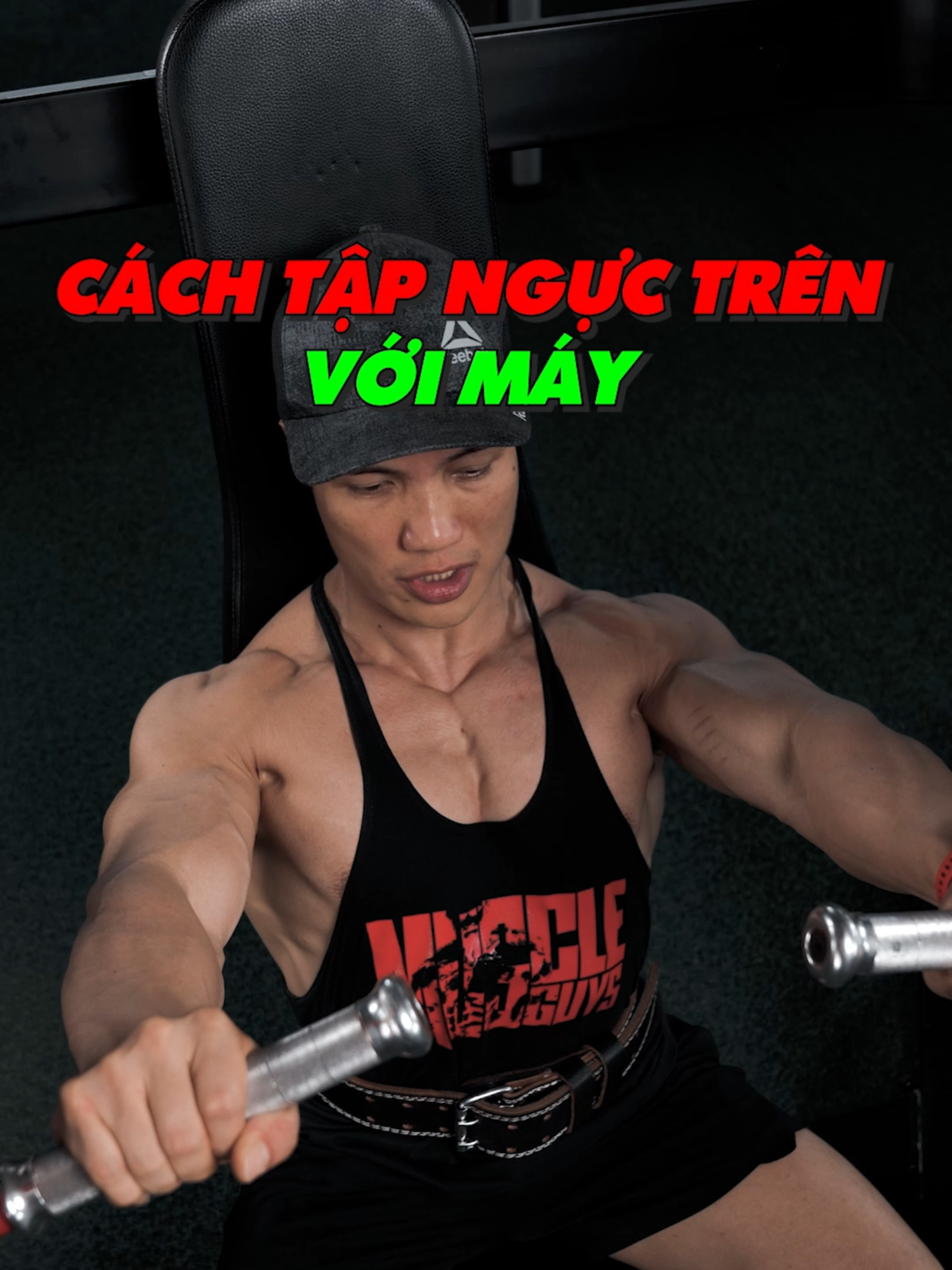 Cách tập ngực trên với máy hiệu quả nhất #gymbaobang #nguyenbaobang