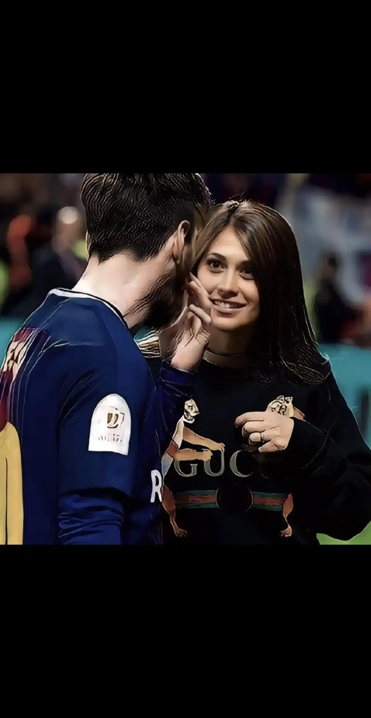 los ojos nunca mienten👀💗#antonellarocuzzo #messi #antonella #lionelmessi #antonellamessi #foryoupage #futbol #amor