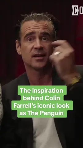 Want to know the inspiration behind Colin Farrell’s iconic look as The Penguin? 🐧💅 #ThePenguin #ColinFarrell