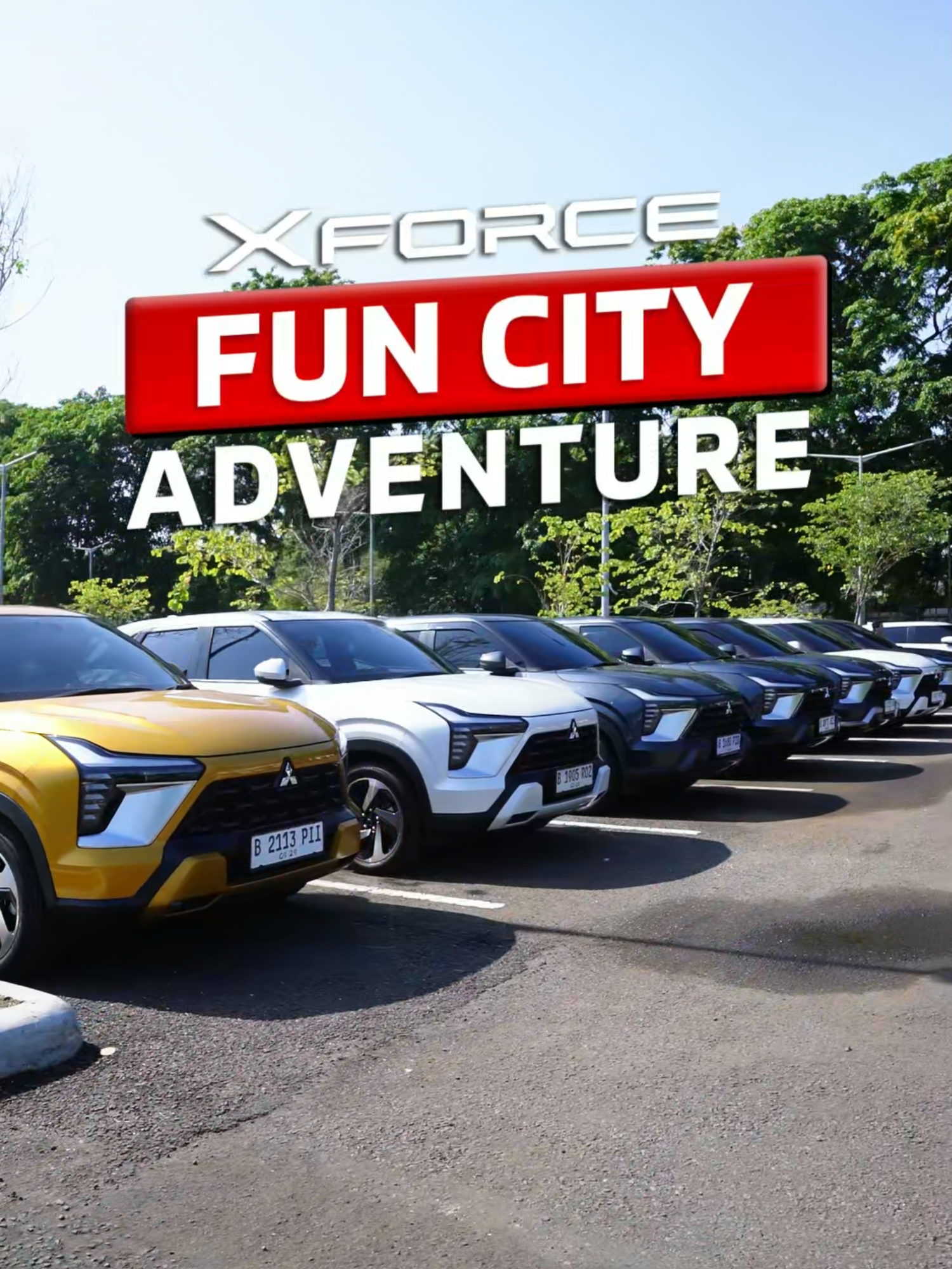 Xforce Fun City Adventure is here! 🚗✨ Seru banget ajak keluarga dan teman terdekat keliling kota Jakarta!  🌆  Rasakan pengalaman seru bersama #TemanSejalan Xforce di kotamu! Next kita gas kemana lagi, ya, Mitsubishi Family?  #MitsubishiMotors #TemanSejalan