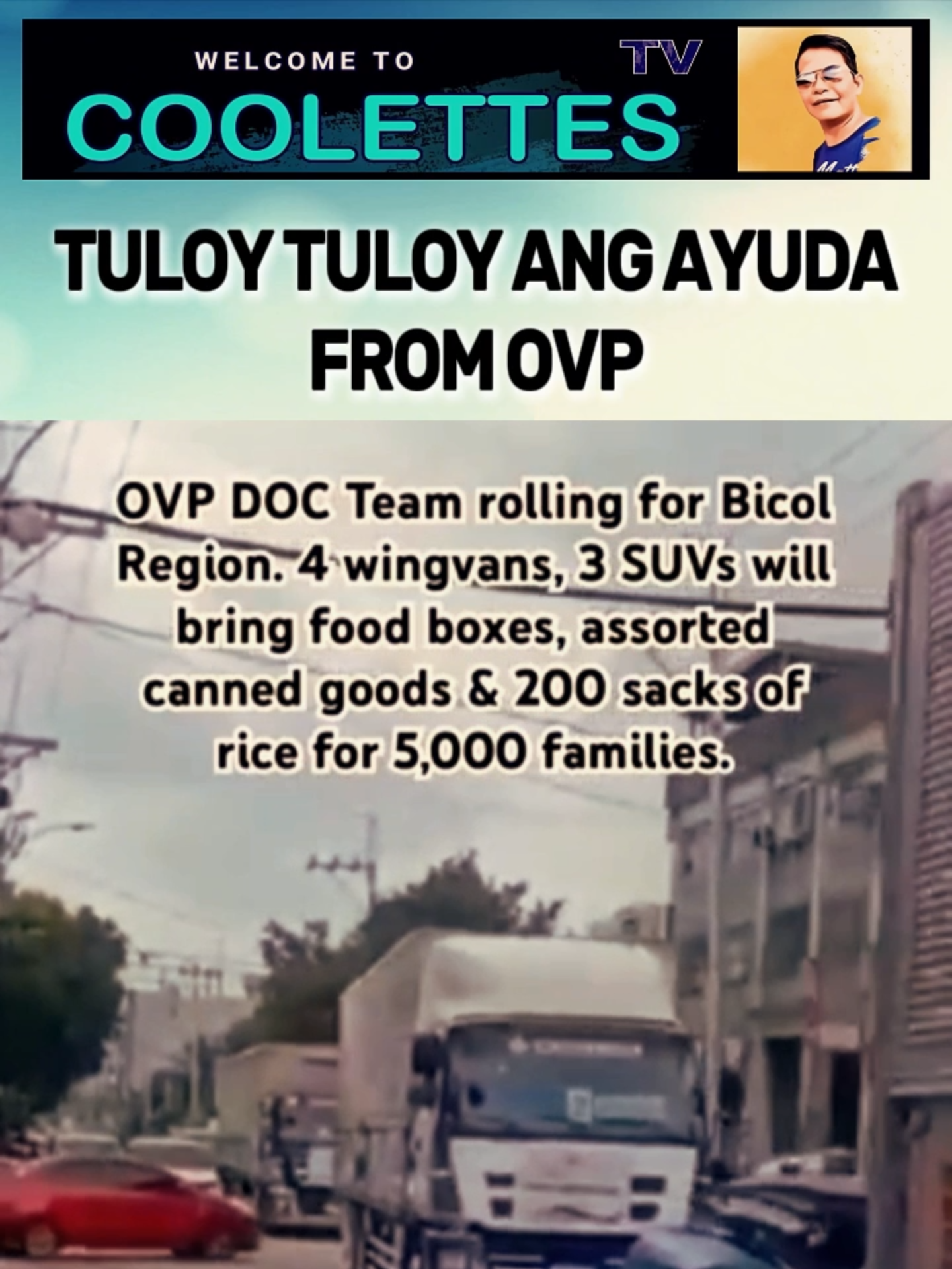 TULOY TULOY ANG AYUDA FROM OFFICE OF THER VICE PRESIDENT #dutertelangmalakas👊👊👊👊🇵🇭🇵🇭🇵🇭