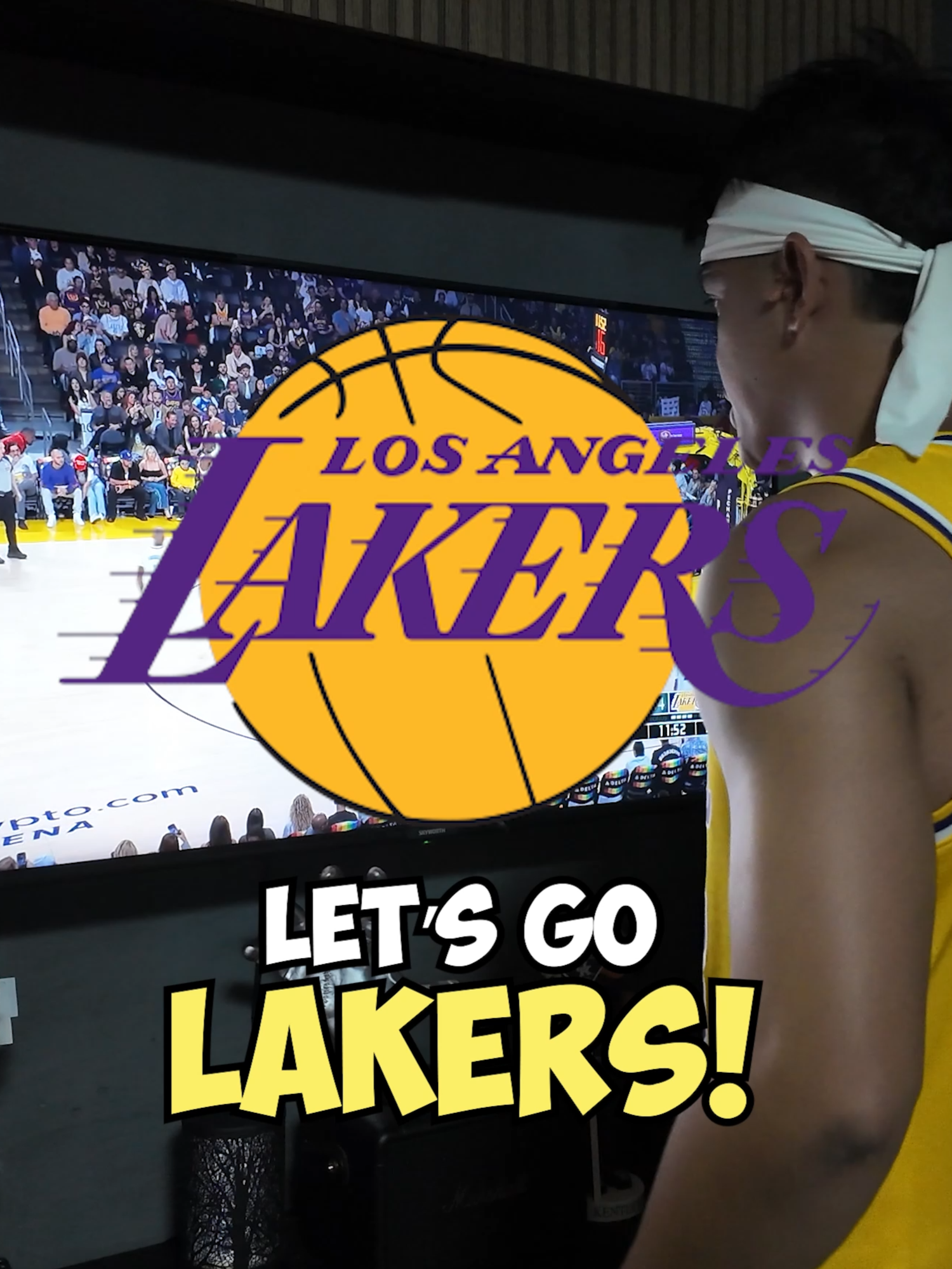 LAKERS -1.5 vs KINGS, Lebron Crazy time Reaction Video #NBA #lakers #lebron #patriciobosspaldo