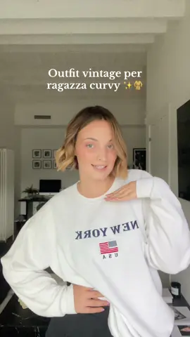 Secondo voi? 🤎✨  #curvymodel #midsizefashion #curvyfashion #consiglidimoda #curvyoutfitideas #vintage #nextvintage 
