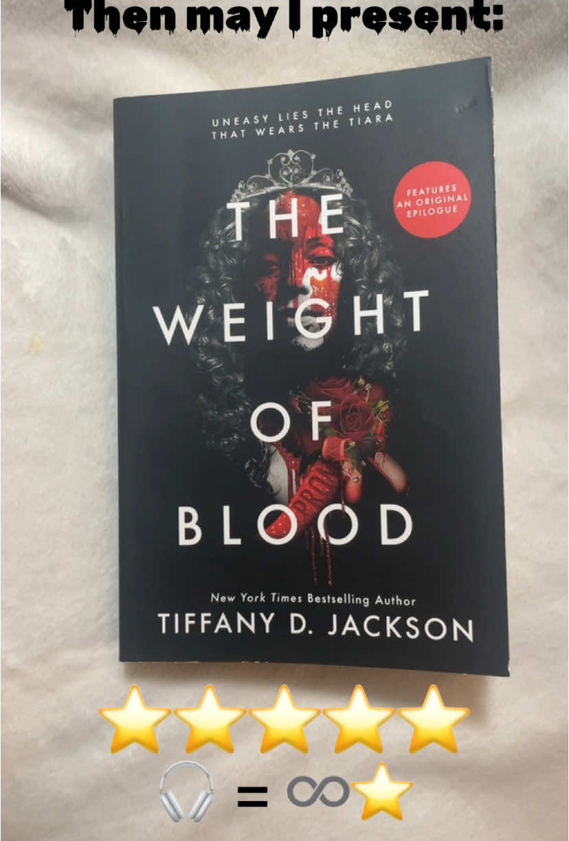 This book was so beautiful and tragic all at once and is a MUST READ! #horror #thriller #carrie #theweightofblood #tiffanydjackson 