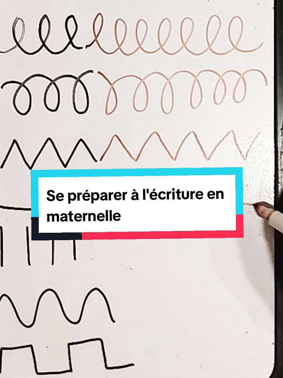 Exercices pour se préparer à l'écriture en maternelle ! Le graphisme !  #maternelle #pourtoi #activitesenfants #ludique #ecriture #pourtoi 