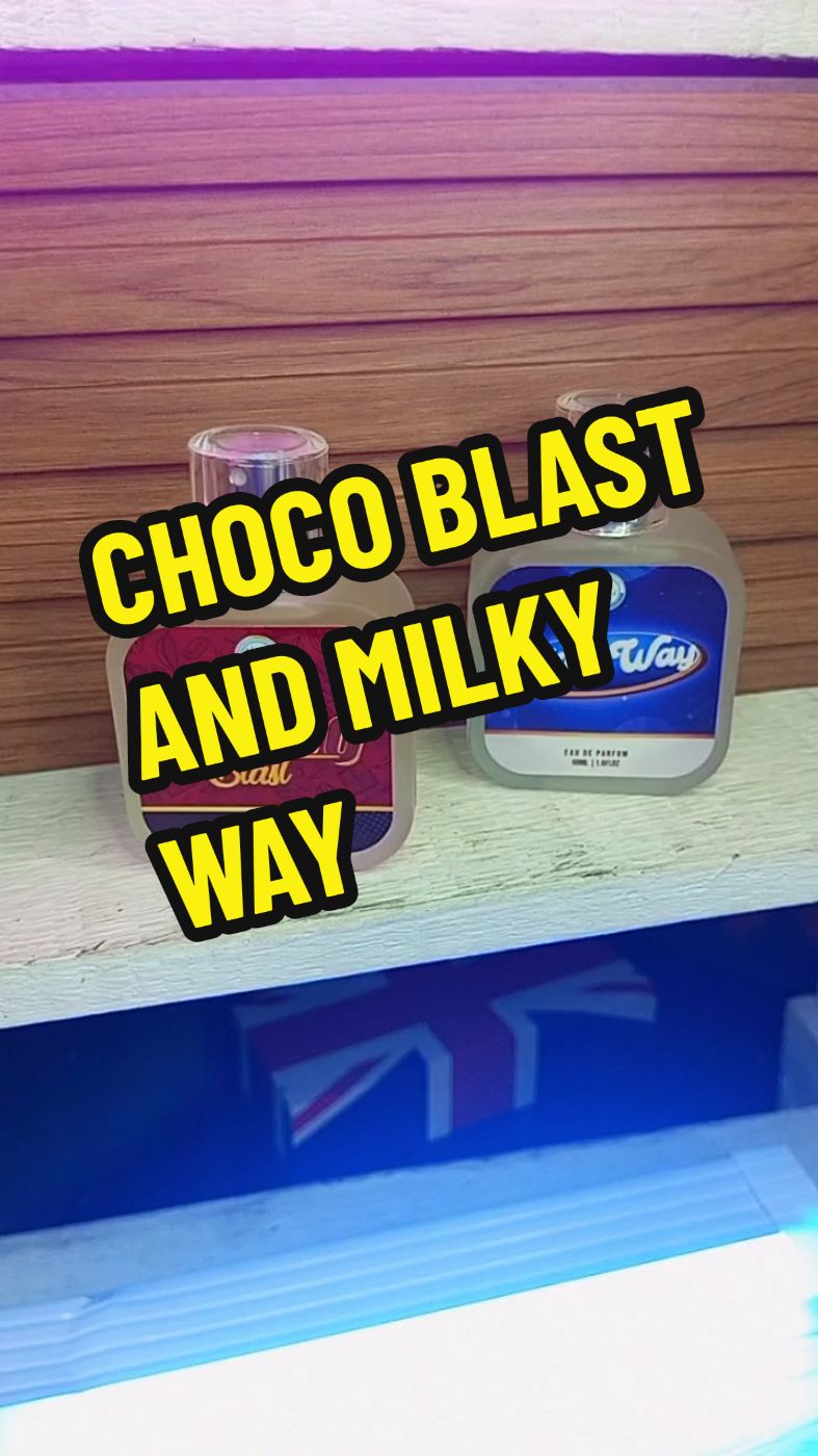 Replying to @jokerdylan21  Choco Blast and Milky Way Available po sa Isang Basket  Yummy Chocolate Perfumes 🥰😋 #chocoblast #chocoblastperfume #milkywayperfume #chocolateperfume #mensperfume #mensperfumetiktok #perfume #hsiscentscollection #perfumeformen #oilbasedperfume #longlastingperfume 