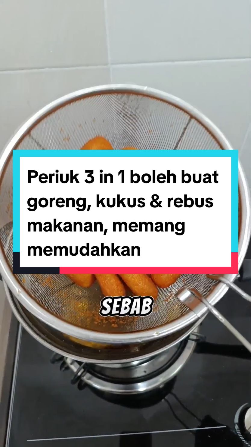 Jangan bagi mak korang nampak periuk ni! #periuk #periukserbaguna #periukviral #periukmultifunction #periukmultifungsi #periukmultipurpose 