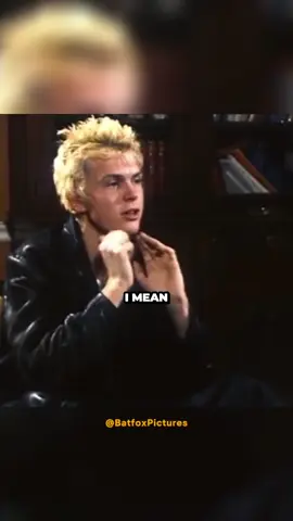 BILLY IDOL - THEY'VE GIVEN US SO MUCH MONEY ALREADY #BILLYIDOL