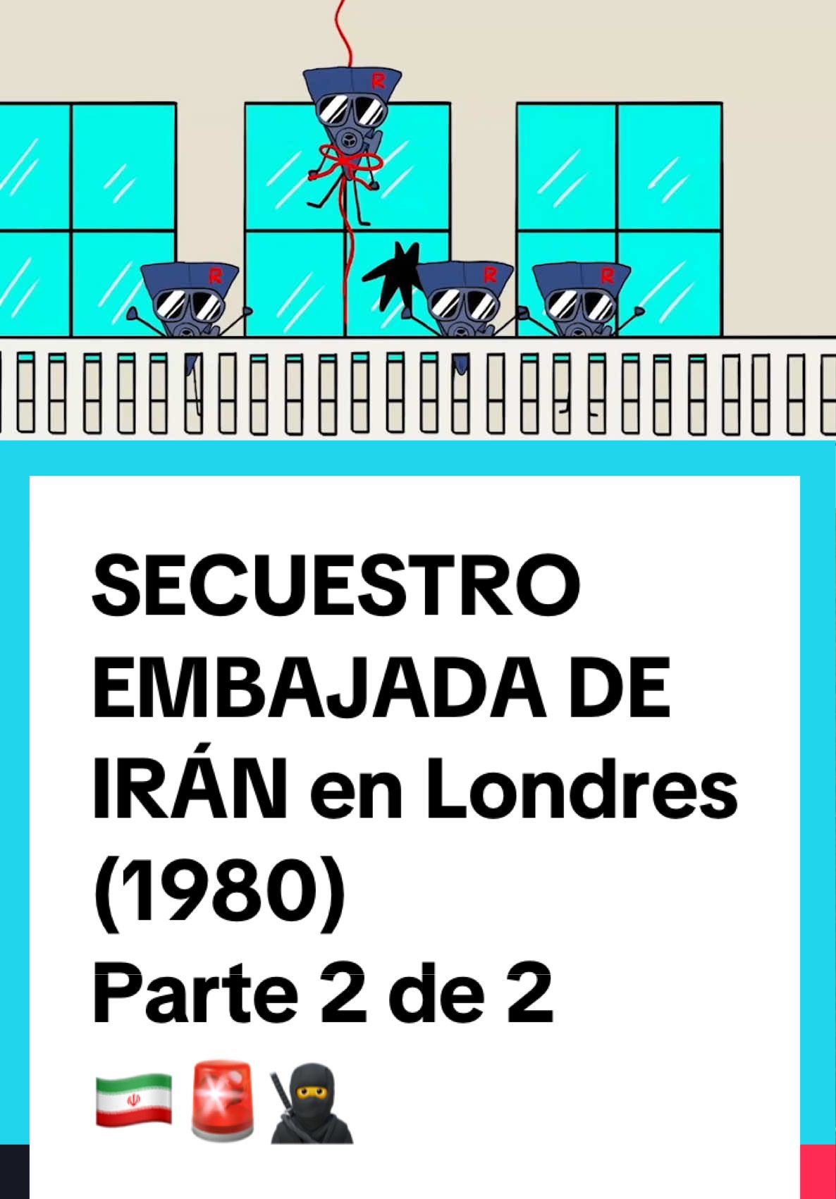 Secuestro en la embajada de Irán (1980) - Parte 2 de 2 #iran #embajada #londres #secuestro