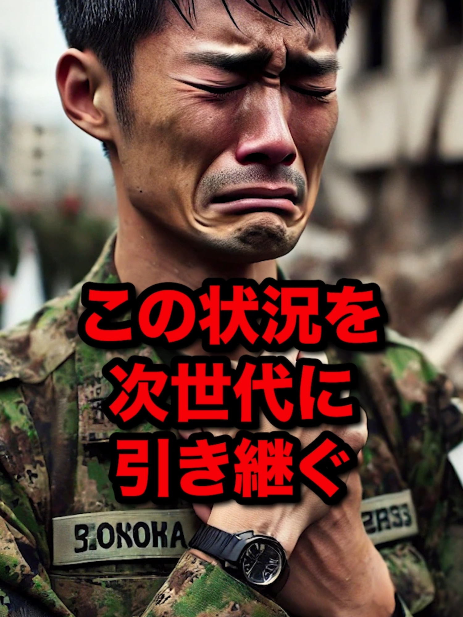 不眠不休で救助に向かう自衛官たち #自衛隊 #自衛官