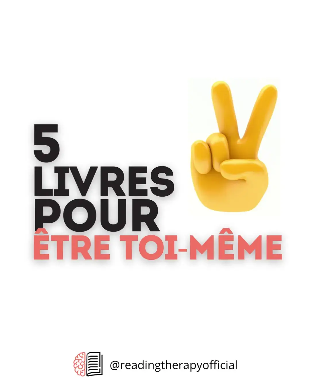 5 livres pour être toi même ✌️ Combien de ces livres as-tu lu ? 💬 #ideelecture #livredeveloppementpersonnel #multipotentialite #multipotentiel #multipotentielle #etatdesprit #etresoimeme #regarddesautres #livresalire #recommandation #êtresoi #pleinpotentiel 