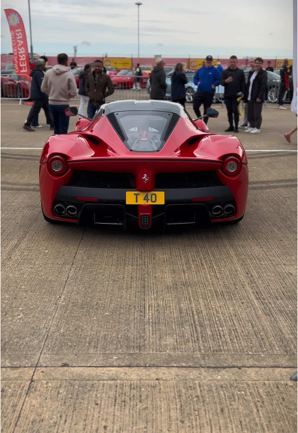 Easily one of the most beautiful cars ever made #ferrari#laf#laferrari#silverstone#cars#sportscars#supercars#hypercar#carspotting#fyp#fy#foryou#viral