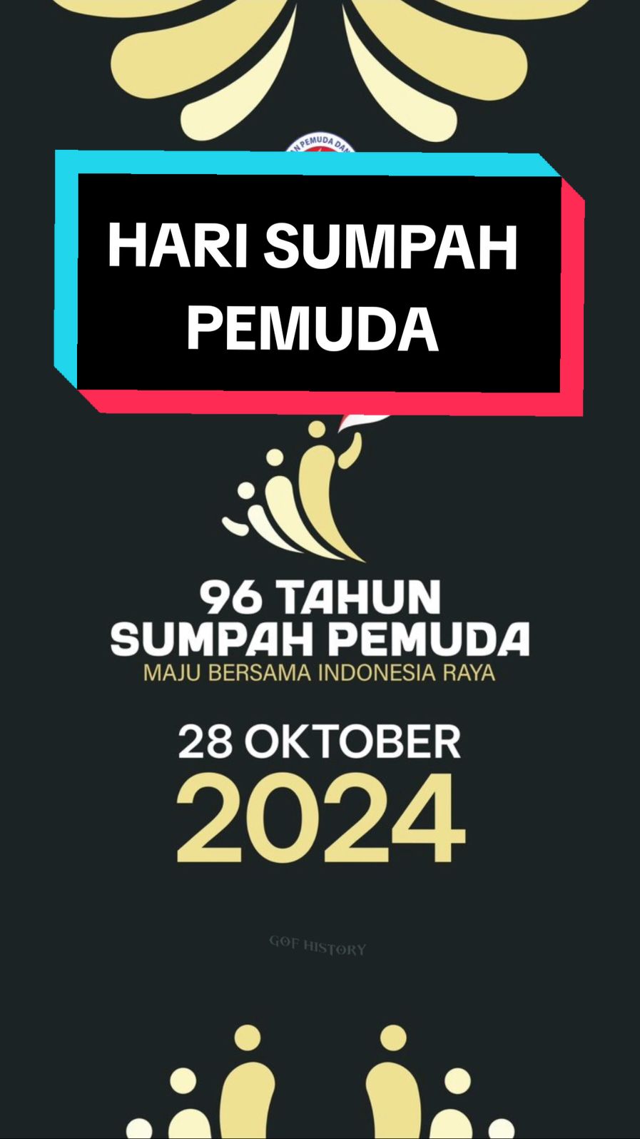 Sumpah Pemuda adalah salah satu momen bersejarah yang sangat penting dalam perjalanan perjuangan kemerdekaan Indonesia. Berikut adalah penjelasan rinci mengenai Sumpah Pemuda hingga dampaknya sampai sekarang: Latar Belakang Era Kolonial: Sebelum Sumpah Pemuda, Indonesia dijajah oleh Belanda selama lebih dari 300 tahun. Dalam situasi ini, banyak kaum terpelajar yang mulai menyadari pentingnya persatuan untuk melawan penjajahan. Berkembangnya Nasionalisme: Pada awal abad ke-20, berbagai organisasi pemuda mulai bermunculan, seperti Boedi Oetomo (1908), yang menandai bangkitnya kesadaran nasional. Kongres Pemuda I (1926) Kongres Pemuda I diadakan pada tahun 1926 di Batavia (sekarang Jakarta). Namun, kongres ini belum berhasil menyatukan visi dan misi para pemuda. Kongres Pemuda II (1928) Tanggal dan Tempat: Kongres Pemuda II dilaksanakan pada 27-28 Oktober 1928 di Jakarta, dihadiri oleh perwakilan dari berbagai organisasi pemuda, seperti Jong Java, Jong Sumatra, Jong Ambon, dan lainnya. Tujuan: Kongres ini bertujuan untuk membahas persatuan pemuda Indonesia dan menggali rasa nasionalisme. Sumpah Pemuda: Pada tanggal 28 Oktober 1928, peserta kongres mengucapkan Sumpah Pemuda yang terdiri dari tiga butir: 1. Kami Pemuda Indonesia mengaku bertumpah darah satu, tanah air Indonesia. 2. Kami Pemuda Indonesia mengaku berbangsa satu, bangsa Indonesia. 3. Kami Pemuda Indonesia menjunjung tinggi bahasa persatuan, bahasa Indonesia. Makna Sumpah Pemuda Persatuan: Sumpah Pemuda menjadi simbol persatuan di tengah keberagaman suku, budaya, dan bahasa di Indonesia. Ini menjadi langkah awal menuju kesatuan yang lebih solid dalam perjuangan melawan penjajahan. Identitas Nasional: Munculnya bahasa Indonesia sebagai bahasa persatuan menunjukkan pentingnya identitas nasional bagi bangsa yang beragam. Dampak Sumpah Pemuda Pergerakan Nasional: Setelah Sumpah Pemuda, semangat perjuangan semakin menguat. Berbagai organisasi dan kelompok mulai bersatu untuk mencapai kemerdekaan, yang berujung pada Proklamasi Kemerdekaan pada 17 Agustus 1945. Pendidikan dan Budaya: Sumpah Pemuda memotivasi pemuda untuk memperjuangkan pendidikan dan pengembangan budaya yang bersifat nasional. Hari Sumpah Pemuda: Setiap 28 Oktober diperingati sebagai Hari Sumpah Pemuda, sebagai pengingat akan pentingnya persatuan dan semangat perjuangan generasi muda Indonesia. Relevansi Sumpah Pemuda Sekarang Generasi Muda: Semangat Sumpah Pemuda tetap relevan bagi generasi muda Indonesia saat ini dalam menghadapi tantangan global, seperti teknologi, lingkungan, dan sosial. Persatuan dalam Keberagaman: Sumpah Pemuda mengajarkan pentingnya menjaga persatuan di tengah keberagaman yang ada, terutama di era modern yang penuh dengan polarisasi. Kesadaran Sosial: Generasi muda diharapkan bisa meneruskan semangat perjuangan dengan melakukan aksi sosial yang positif, baik dalam bidang pendidikan, lingkungan, maupun kebudayaan. Sumpah Pemuda bukan hanya sekadar pernyataan, tetapi sebuah gerakan yang mengakar dalam sejarah Indonesia dan terus menginspirasi upaya persatuan dan perjuangan hingga kini. #FYP #gofhistory #fypシ #fypシ゚viral #sumpahpemuda #harisumpahpemuda #harisumpahpemuda28oktober2024 #semogamaju #indonesia🇮🇩 #sejarah #sejarahindonesia🇮🇩 