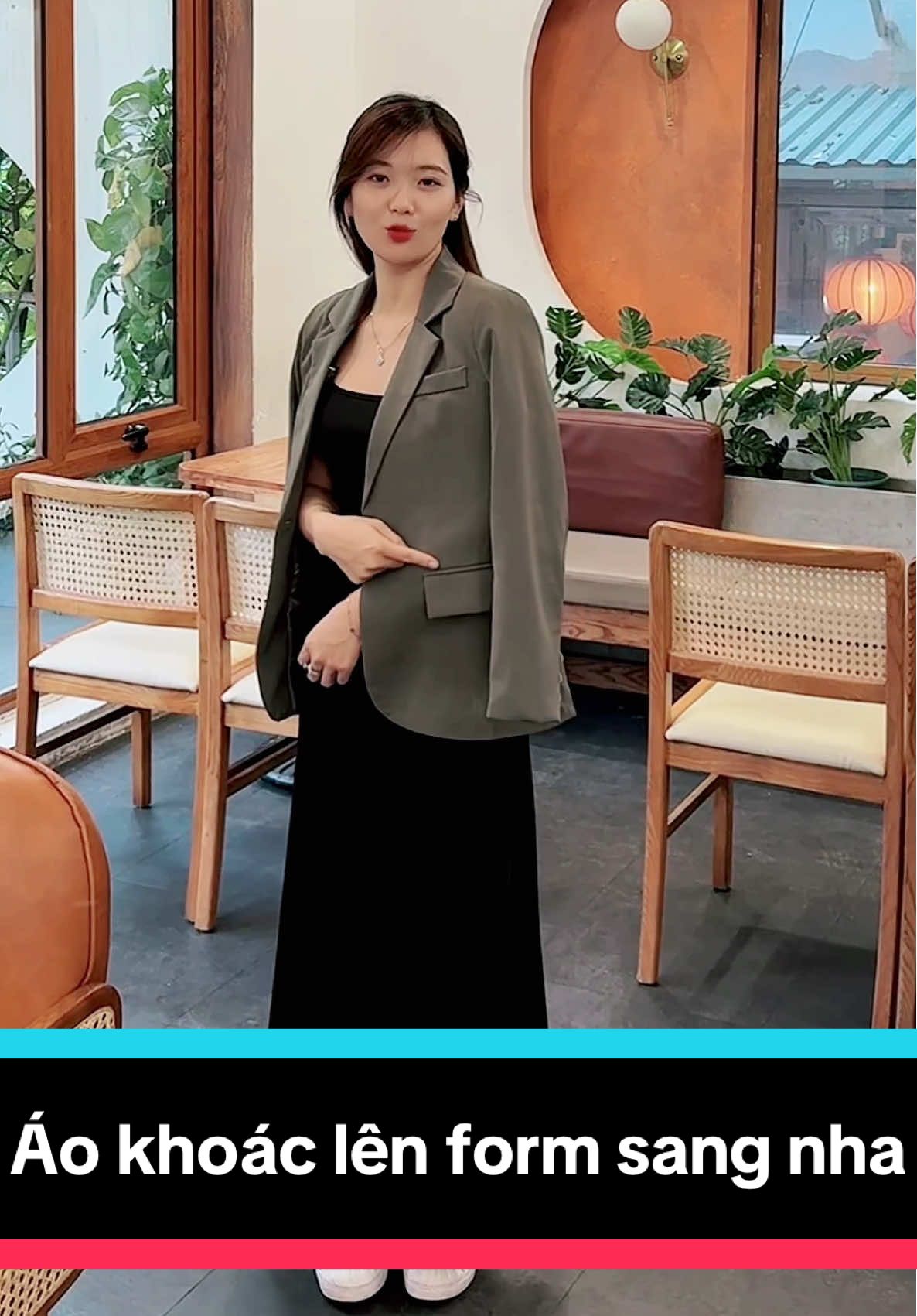 Áo khoác lên form sang nha #xuhuonggggggggggggggggg #aokhoac #blazer 