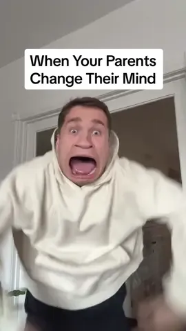 When Your Parents Change Your Mind #fyp #foryou #funny #family 
