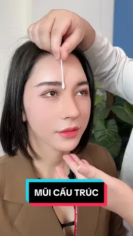 MŨI CẤU TRÚC - SẼ ĐẸP VÀ SANG TRỌNG NHƯ THẾ NÀO ? #xuhuong #LearnOnTikTok #nangmui #nangmuiphongthuy #nangmuisline #nangmuicautruc 
