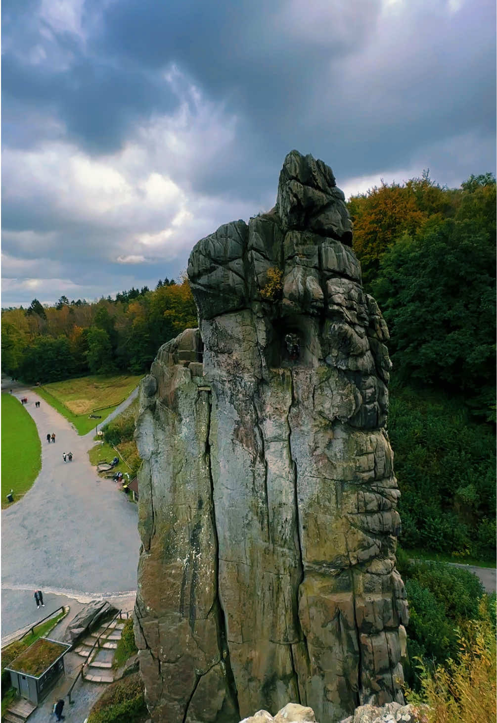 Exere-Steine ​​im Teutoburger Wald #2024 #deutschland #germany #october #reisen #europe #travel #exerestein 