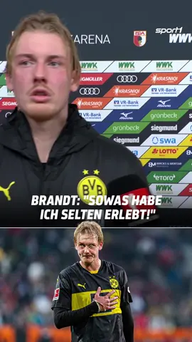 Julian Brandt spricht nach der enttäuschenden Niederlage gegen den FC Augsburg von einem 