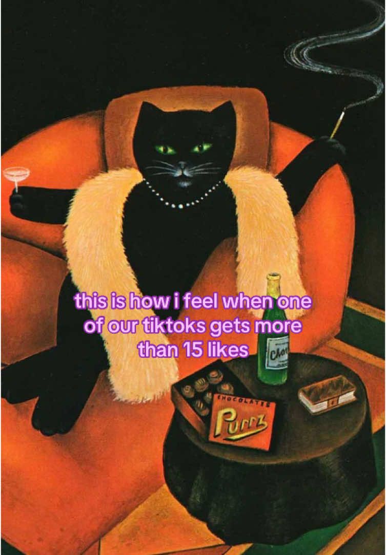 in case you are wondering what goes on when I post, this is literally me ૮ • ﻌ - ა #communitymanager #science #thisdiva  #diva #sciencetok #fyp #trendingvideo #dirtycash #smokingcat #novajournal #meme #socialmedia #parati #martinleman #blackcat 