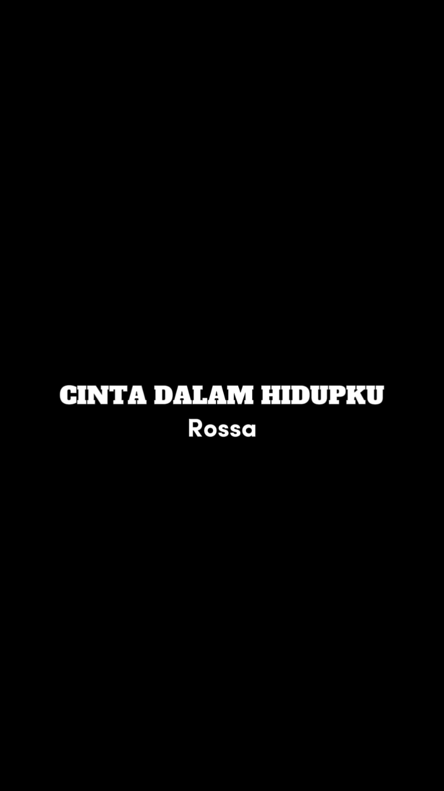 isi komen nya, orang² tersakiti semua😔🥀 #cintadalamhidupku #rossa #lyrics #galaubrutal #earphone #volumeup #songlyrics🎧 