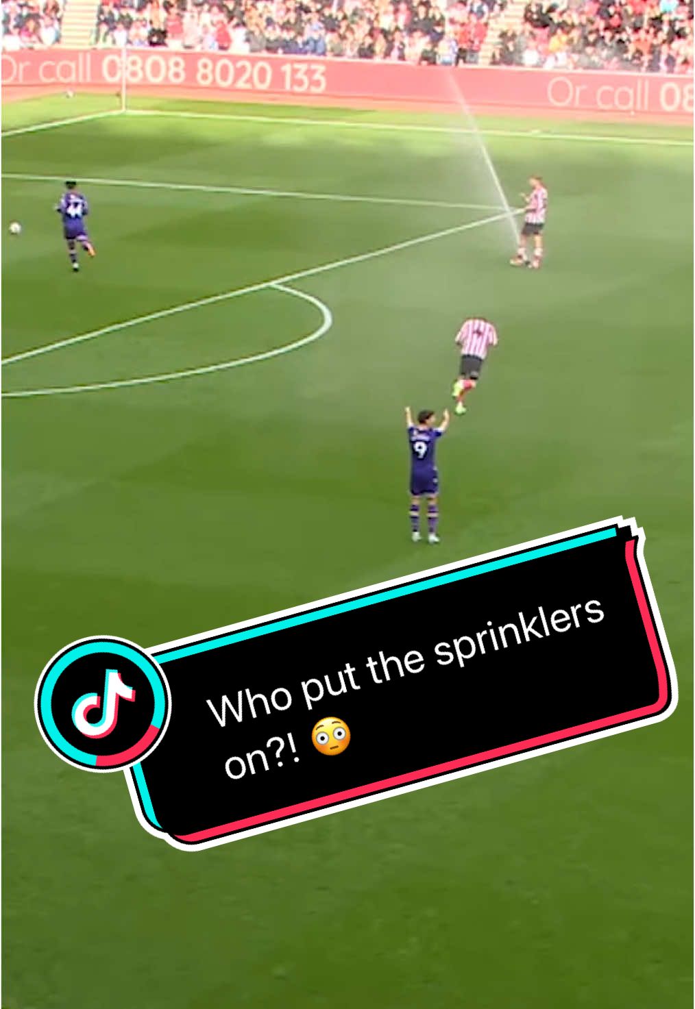 When you accidentally press the sprinkler button 💀 #EFL #sunderland #Football