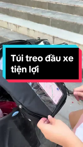 Túi treo đầu xe này tiện lợi quá ha các bác. #xuhướng #topphuot #tuitreoxe #hopdungdo 