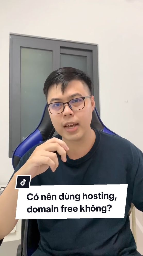 Có nên dùng hosting, domain free không? #hosting #domain #website #trongnhandev #trending #fyp 