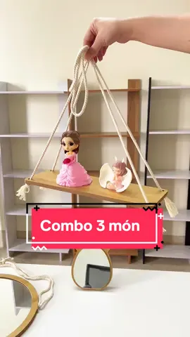 Combo 3 món chỉ hơn 100 Nghìn #guongtreotuong #guongtreotuongtrangtri #guongtreotuongdecor #guongdebantrangdiem #guongmini #ntchuyengiadung 