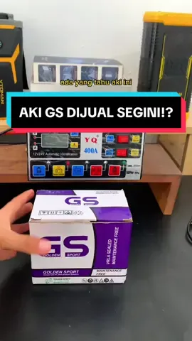 Aki kering murah ada kartu garansi!? Bisa buat banyak tipe motor juga #aki #akigs #murah #akigsoriginal #motorcycle #fyp #wibgajian 