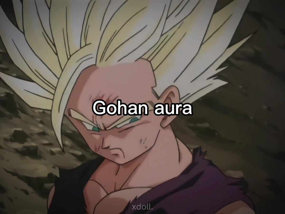 #aura #dragonballz #dbz #edit #gohan #esencia 