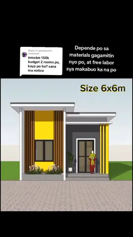 Replying to @ginfabro9 #donenotice❤️ #tinyhouse #house #bahaykubo #custumizedesign #foryoupage #tiktok #ctto 