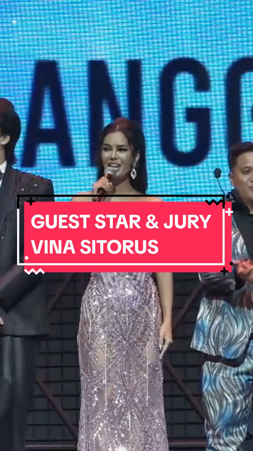 Vina Anggi Sitorus (Miss Universe Indonesia 2023 RU1 ) Guest Star & Jury Grand Model Indonesia 2024