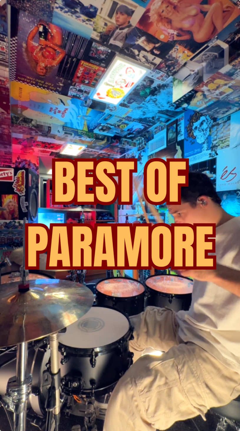 best of paramore 👻 #paramore #drumcover 