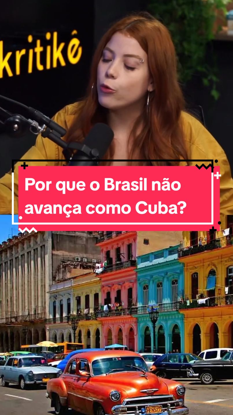 Se o socialismo é 'tão ruim', por que o embargo não acaba e deixam Cuba caminhar sozinha? Laura Sabino fala sobre Cuba no Podcast Kritike. #esquerda #socialismo #comunismo #leftiktok #cuba #direitaconservadora #mbl #bolsonaro #lulanacadeia #pt #economia #conservadores 