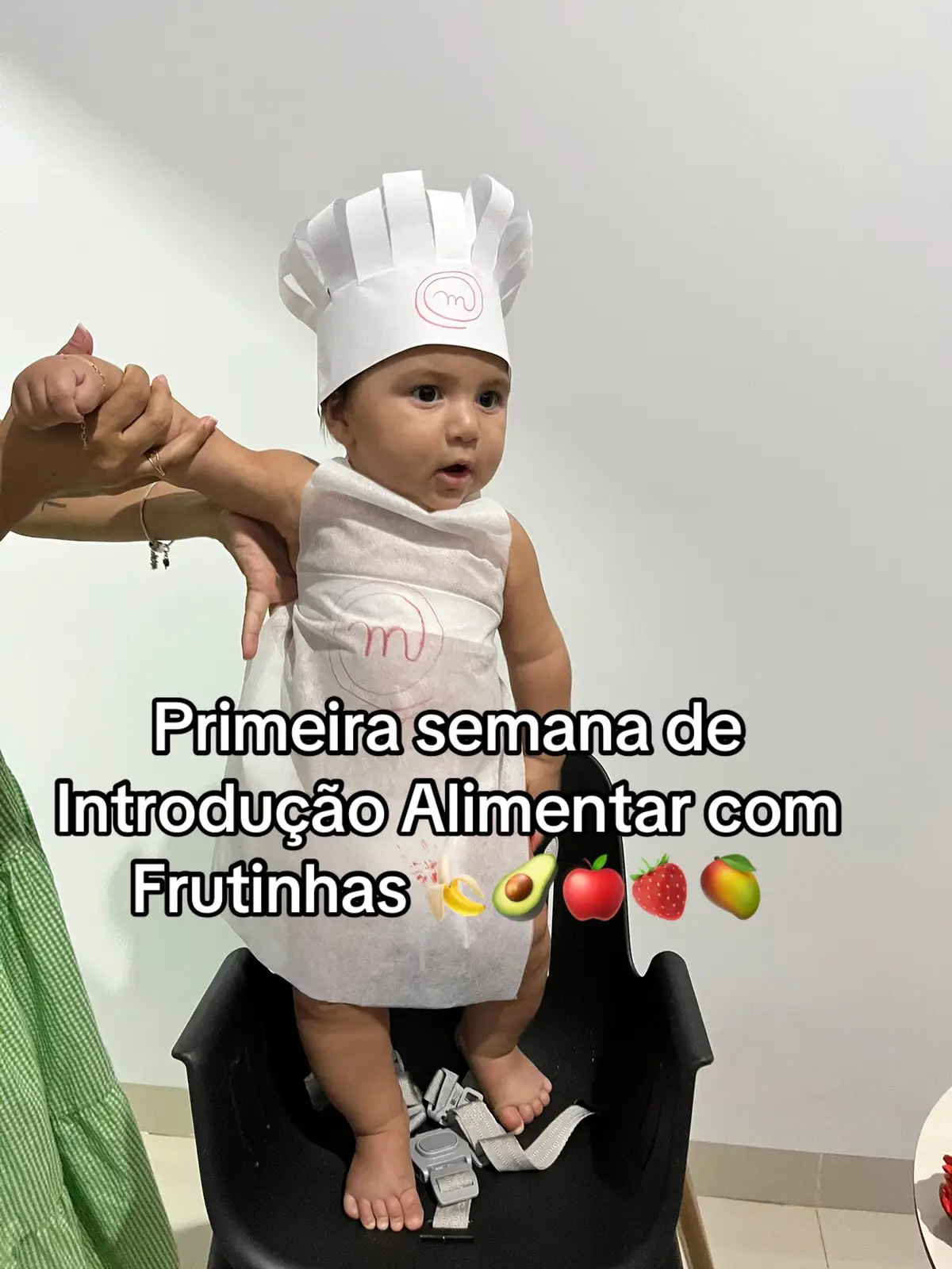 Muitas frutinhas deliciosas e muita recusa tambem 😂#fyyyy #maternidade #foryou #introducaoalimentar 